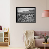 Historic Framed Print, Faraway Ranch, Willcox vicinity, Cochise County, AZ - 3,  17-7/8" x 21-7/8"