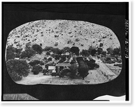 Historic Framed Print, Faraway Ranch, Willcox vicinity, Cochise County, AZ - 13,  17-7/8" x 21-7/8"