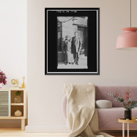 Historic Framed Print, Faraway Ranch, Willcox vicinity, Cochise County, AZ - 22,  17-7/8" x 21-7/8"
