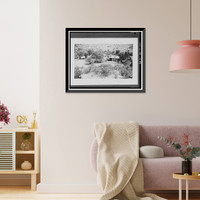 Historic Framed Print, Faraway Ranch, Willcox vicinity, Cochise County, AZ - 23,  17-7/8" x 21-7/8"