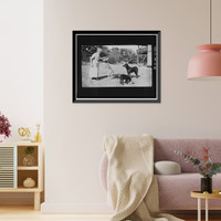 Historic Framed Print, Faraway Ranch, Willcox vicinity, Cochise County, AZ - 25,  17-7/8" x 21-7/8"