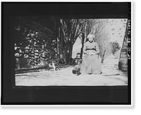 Historic Framed Print, Faraway Ranch, Willcox vicinity, Cochise County, AZ - 27,  17-7/8" x 21-7/8"