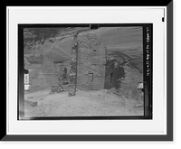 Historic Framed Print, White House Ruin, Navajo Indian Reservation, Chinle vicinity, Apache County, AZ - 3,  17-7/8" x 21-7/8"