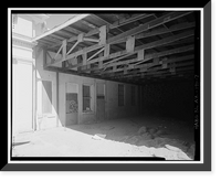 Historic Framed Print, Clifton Town Hall, Park Avenue, Clifton, Greenlee County, AZ - 7,  17-7/8" x 21-7/8"