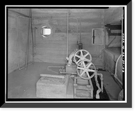 Historic Framed Print, San Carlos Irrigation Project, Ashurst-Hayden Dam, Gila River, T4S R11E S7, Coolidge, Pinal County, AZ - 8,  17-7/8" x 21-7/8"