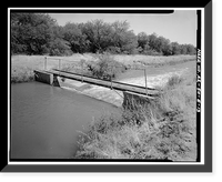 Historic Framed Print, San Carlos Irrigation Project, Marin Canal, Amhurst-Hayden Dam to Picacho Reservoir, Coolidge, Pinal County, AZ - 13,  17-7/8" x 21-7/8"
