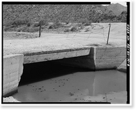 Historic Framed Print, San Carlos Irrigation Project, Southside Canal, South Side of Gila River, Coolidge, Pinal County, AZ - 4,  17-7/8" x 21-7/8"