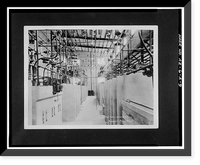Historic Framed Print, Theodore Roosevelt Dam, Transformer House, Salt River, Tortilla Flat, Maricopa County, AZ- 9,  17-7/8" x 21-7/8"