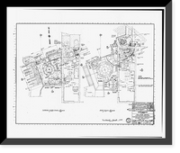Historic Framed Print, Theodore Roosevelt Dam, Transformer House, Salt River, Tortilla Flat, Maricopa County, AZ- 15,  17-7/8" x 21-7/8"