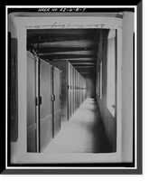 Historic Framed Print, Theodore Roosevelt Dam, Transformer House, Salt River, Tortilla Flat, Maricopa County, AZ - 22,  17-7/8" x 21-7/8"