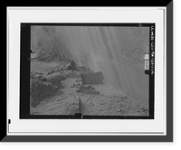 Historic Framed Print, Bad Trail Ruin, Chinle vicinity, Apache County, AZ - 4,  17-7/8" x 21-7/8"