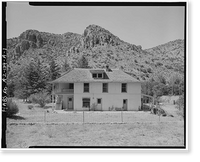 Historic Framed Print, Faraway Ranch, Erickson-Riggs Ranch House, State Highway 181, Willcox vicinity, Cochise County, AZ,  17-7/8" x 21-7/8"