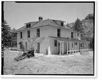 Historic Framed Print, Faraway Ranch, Erickson-Riggs Ranch House, State Highway 181, Willcox vicinity, Cochise County, AZ - 5,  17-7/8" x 21-7/8"