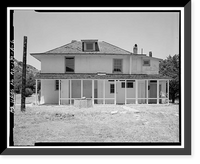 Historic Framed Print, Faraway Ranch, Erickson-Riggs Ranch House, State Highway 181, Willcox vicinity, Cochise County, AZ - 6,  17-7/8" x 21-7/8"