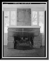 Historic Framed Print, Faraway Ranch, Erickson-Riggs Ranch House, State Highway 181, Willcox vicinity, Cochise County, AZ - 18,  17-7/8" x 21-7/8"