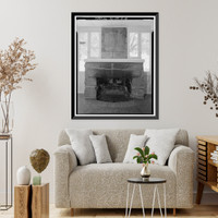 Historic Framed Print, Faraway Ranch, Erickson-Riggs Ranch House, State Highway 181, Willcox vicinity, Cochise County, AZ - 18,  17-7/8" x 21-7/8"