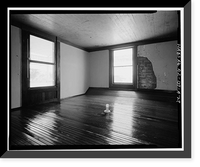 Historic Framed Print, Faraway Ranch, Erickson-Riggs Ranch House, State Highway 181, Willcox vicinity, Cochise County, AZ - 28,  17-7/8" x 21-7/8"