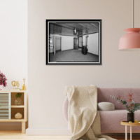 Historic Framed Print, Faraway Ranch, Erickson-Riggs Ranch House, State Highway 181, Willcox vicinity, Cochise County, AZ - 29,  17-7/8" x 21-7/8"