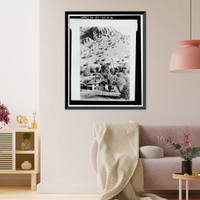 Historic Framed Print, Faraway Ranch, Erickson-Riggs Ranch House, State Highway 181, Willcox vicinity, Cochise County, AZ - 45,  17-7/8" x 21-7/8"