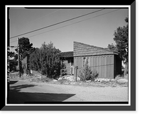 Historic Framed Print, Bright Angel Lodge, Cabin No. 6160-6163, Grand Canyon Village, South Rim, Grand Canyon National Park, Coconino County, AZ - 3,  17-7/8" x 21-7/8"