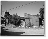 Historic Framed Print, Bright Angel Lodge, Cabin No. 6160-6163, Grand Canyon Village, South Rim, Grand Canyon National Park, Coconino County, AZ - 3,  17-7/8" x 21-7/8"