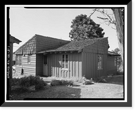 Historic Framed Print, Bright Angel Lodge, Cabin No. 6164-6167, Grand Canyon Village, South Rim, Grand Canyon National Park, Coconino County, AZ,  17-7/8" x 21-7/8"