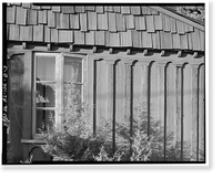 Historic Framed Print, Bright Angel Lodge, Cabin No. 6164-6167, Grand Canyon Village, South Rim, Grand Canyon National Park, Coconino County, AZ - 3,  17-7/8" x 21-7/8"