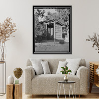 Historic Framed Print, Bright Angel Lodge, Shelter, Grand Canyon Village, South Rim, Grand Canyon National Park, Coconino County, AZ,  17-7/8" x 21-7/8"