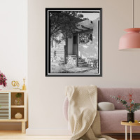 Historic Framed Print, Bright Angel Lodge, Cabin No. 6179-6182, Grand Canyon Village, South Rim, Grand Canyon National Park, Coconino County, AZ - 3,  17-7/8" x 21-7/8"