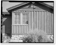 Historic Framed Print, Bright Angel Lodge, Cabin No. 6185-6187, Grand Canyon Village, South Rim, Grand Canyon National Park, Coconino County, AZ - 5,  17-7/8" x 21-7/8"