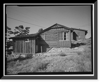 Historic Framed Print, Bright Angel Lodge, Cabin No. 6191-6192, Grand Canyon Village, South Rim, Grand Canyon National Park, Coconino County, AZ - 3,  17-7/8" x 21-7/8"