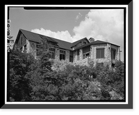 Historic Framed Print, Grand Canyon Lodge, Main Lodge, North Rim, Grand Canyon National Park, Coconino County, AZ - 3,  17-7/8" x 21-7/8"
