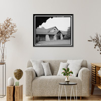 Historic Framed Print, Grand Canyon Lodge, Main Lodge, North Rim, Grand Canyon National Park, Coconino County, AZ - 5,  17-7/8" x 21-7/8"