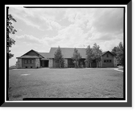 Historic Framed Print, Grand Canyon Lodge, Main Lodge, North Rim, Grand Canyon National Park, Coconino County, AZ - 11,  17-7/8" x 21-7/8"