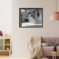 Historic Framed Print, Grand Canyon Lodge, Main Lodge, North Rim, Grand Canyon National Park, Coconino County, AZ - 13,  17-7/8" x 21-7/8"