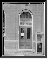 Historic Framed Print, Mare Island Naval Shipyard, Old Administrative Offices, Eighth Street, north side between Railroad Avenue, Vallejo, Solano County, CA - 8,  17-7/8" x 21-7/8"