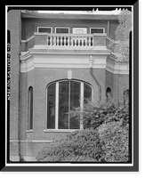Historic Framed Print, Mare Island Naval Shipyard, Old Administrative Offices, Eighth Street, north side between Railroad Avenue, Vallejo, Solano County, CA - 9,  17-7/8" x 21-7/8"