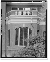 Historic Framed Print, Mare Island Naval Shipyard, Old Administrative Offices, Eighth Street, north side between Railroad Avenue, Vallejo, Solano County, CA - 9,  17-7/8" x 21-7/8"