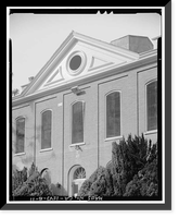 Historic Framed Print, Mare Island Naval Shipyard, Old Administrative Offices, Eighth Street, north side between Railroad Avenue, Vallejo, Solano County, CA - 10,  17-7/8" x 21-7/8"