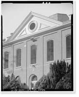 Historic Framed Print, Mare Island Naval Shipyard, Old Administrative Offices, Eighth Street, north side between Railroad Avenue, Vallejo, Solano County, CA - 10,  17-7/8" x 21-7/8"