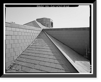 Historic Framed Print, Mare Island Naval Shipyard, Old Administrative Offices, Eighth Street, north side between Railroad Avenue, Vallejo, Solano County, CA - 12,  17-7/8" x 21-7/8"