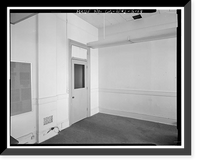 Historic Framed Print, Mare Island Naval Shipyard, Old Administrative Offices, Eighth Street, north side between Railroad Avenue, Vallejo, Solano County, CA - 16,  17-7/8" x 21-7/8"