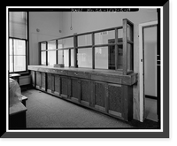 Historic Framed Print, Mare Island Naval Shipyard, Old Administrative Offices, Eighth Street, north side between Railroad Avenue, Vallejo, Solano County, CA - 18,  17-7/8" x 21-7/8"
