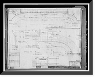 Historic Framed Print, Mare Island Naval Shipyard, Old Administrative Offices, Eighth Street, north side between Railroad Avenue, Vallejo, Solano County, CA - 29,  17-7/8" x 21-7/8"