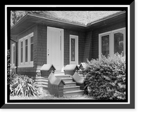Historic Framed Print, Mare Island Naval Shipyard, St. Peter's Chapel, Walnut Street & Cedar Parkway, Vallejo, Solano County, CA - 15,  17-7/8" x 21-7/8"