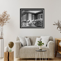 Historic Framed Print, Mare Island Naval Shipyard, St. Peter's Chapel, Walnut Street & Cedar Parkway, Vallejo, Solano County, CA - 15,  17-7/8" x 21-7/8"