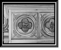 Historic Framed Print, Mare Island Naval Shipyard, St. Peter's Chapel, Walnut Street & Cedar Parkway, Vallejo, Solano County, CA - 21,  17-7/8" x 21-7/8"