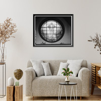 Historic Framed Print, Mare Island Naval Shipyard, St. Peter's Chapel, Walnut Street & Cedar Parkway, Vallejo, Solano County, CA - 24,  17-7/8" x 21-7/8"