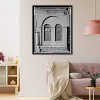 Historic Framed Print, Mare Island Naval Shipyard, Smithery, California Avenue, west side at California Avenue, Vallejo, Solano County, CA - 9,  17-7/8" x 21-7/8"