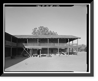 Historic Framed Print, Vallejo Adobe, Adobe Road at Casa Grande, Petaluma vicinity, Sonoma County, CA - 12,  17-7/8" x 21-7/8"